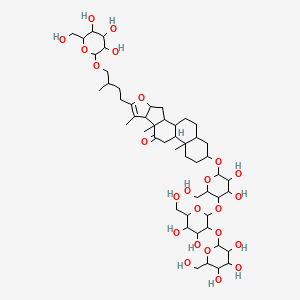 molecular formula C51H82O24 B2746567 Terrestrosin K CAS No. 193605-07-1