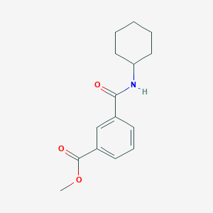 molecular formula C15H19NO3 B2746657 Methyl 3-(cyclohexylcarbamoyl)benzoate CAS No. 925159-60-0