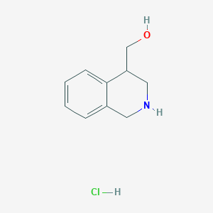 1,2,3,4-Tetrahydroisoquinolin-4-ylmethanol;hydrochloride