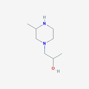 1-(3-Methylpiperazin-1-yl)propan-2-ol