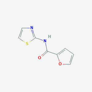 molecular formula C8H6N2O2S B274687 N-(1,3-thiazol-2-yl)furan-2-carboxamide 