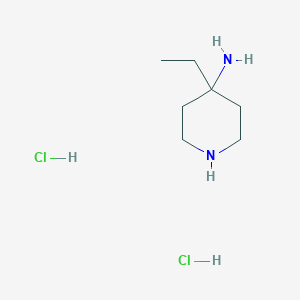 4-Ethylpiperidin-4-amine dihydrochloride