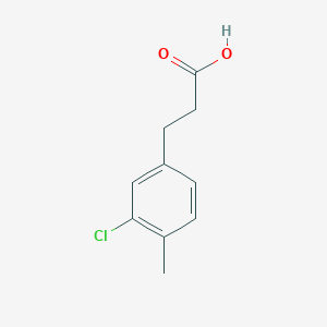 molecular formula C10H11ClO2 B2746968 3-(3-Chloro-4-methylphenyl)propanoic acid CAS No. 878466-41-2