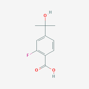 2-Fluoro-4-(2-hydroxypropan-2-yl)benzoic acid