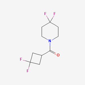(3,3-Difluorocyclobutyl)-(4,4-difluoropiperidin-1-yl)methanone