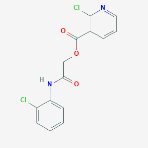 [(2-Chlorophenyl)carbamoyl]methyl 2-chloropyridine-3-carboxylate