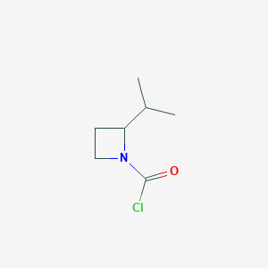 2-Propan-2-ylazetidine-1-carbonyl chloride