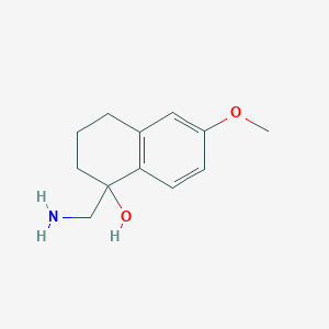 1-(Aminomethyl)-6-methoxy-1,2,3,4-tetrahydronaphthalen-1-ol