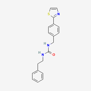 1-Phenethyl-3-(4-(thiazol-2-yl)benzyl)urea
