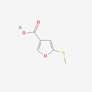5-(Methylsulfanyl)furan-3-carboxylic acid