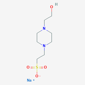 molecular formula C16H34N4NaO8S2- B027473 HEPES sodium salt CAS No. 103404-87-1