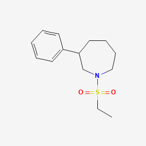 1-(Ethylsulfonyl)-3-phenylazepane