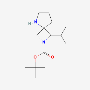 tert-Butyl 1-isopropyl-2,5-diazaspiro[3.4]octane-2-carboxylate