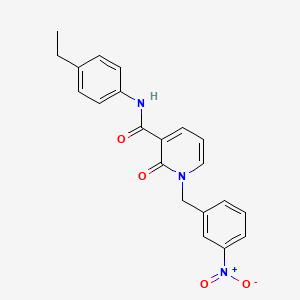 N-(4-ethylphenyl)-1-(3-nitrobenzyl)-2-oxo-1,2-dihydropyridine-3-carboxamide