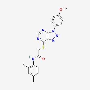 N-(2,4-dimethylphenyl)-2-((3-(4-methoxyphenyl)-3H-[1,2,3]triazolo[4,5-d]pyrimidin-7-yl)thio)acetamide