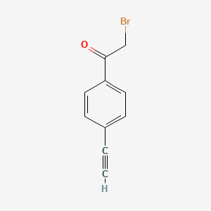 1-(4-Ethynyl-phenyl)-2-bromo-ethanone