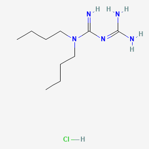 Imidodicarbonimidicdiamide, N,N-dibutyl-, hydrochloride (1:1)