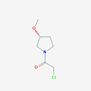 (R)-2-Chloro-1-(3-methoxypyrrolidin-1-yl)ethanone