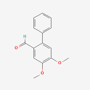4,5-Dimethoxy-2-phenylbenzaldehyde