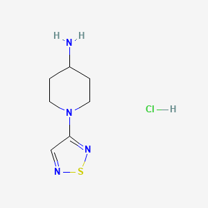 1-(1,2,5-Thiadiazol-3-yl)piperidin-4-amine hydrochloride