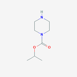 molecular formula C8H16N2O2 B2748490 Isopropyl piperazine-1-carboxylate CAS No. 37038-26-9
