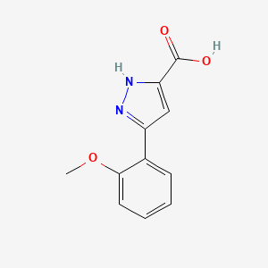 3-(2-methoxyphenyl)-1H-pyrazole-5-carboxylic acid