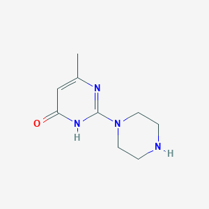 6-Methyl-2-piperazin-1-yl-3H-pyrimidin-4-one