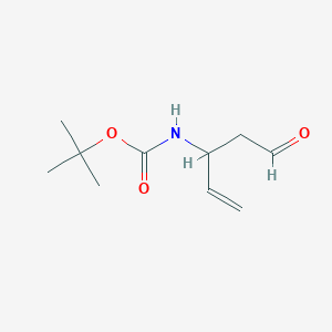 N-Boc-(+/-)-3-aminopent-4-enal