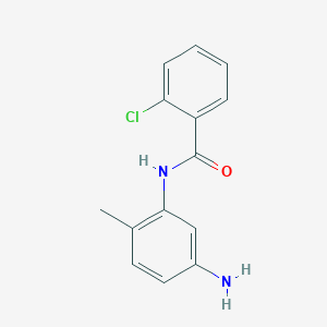 N-(5-amino-2-methylphenyl)-2-chlorobenzamide