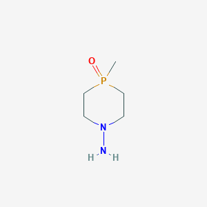 4-Methyl-4-oxo-1,4lambda5-azaphosphinan-1-amine