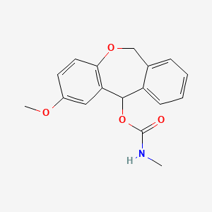 (2-methoxy-6,11-dihydrobenzo[c][1]benzoxepin-11-yl) N-methylcarbamate
