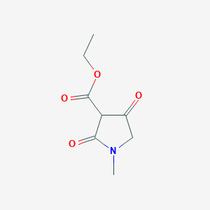 ethyl (3S)-1-methyl-2,4-dioxopyrrolidine-3-carboxylate