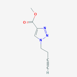 Methyl 1-(but-3-yn-1-yl)-1H-1,2,3-triazole-4-carboxylate