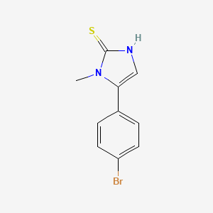 5-(4-bromophenyl)-1-methyl-1H-imidazole-2-thiol