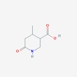 4-Methyl-6-oxopiperidine-3-carboxylic acid