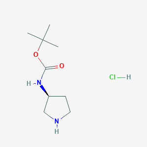 B2748690 (S)-3-(Boc-amino)pyrrolidine hydrochloride CAS No. 122536-76-9; 1416450-61-7