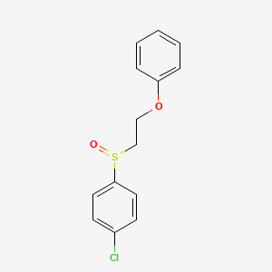 1-Chloro-4-(2-phenoxyethylsulfinyl)benzene