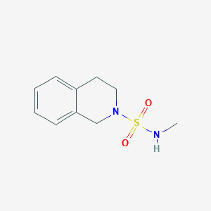 molecular formula C10H14N2O2S B2748786 N-methyl-1,2,3,4-tetrahydroisoquinoline-2-sulfonamide CAS No. 1099099-53-2