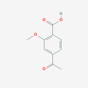 molecular formula C10H10O4 B2748836 4-Acetyl-2-methoxybenzoic acid CAS No. 102362-04-9