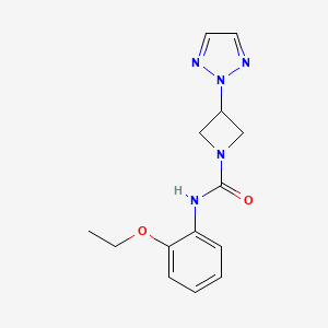 N-(2-ethoxyphenyl)-3-(2H-1,2,3-triazol-2-yl)azetidine-1-carboxamide