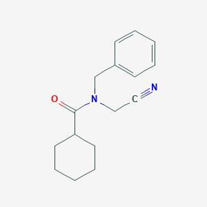 N-benzyl-N-(cyanomethyl)cyclohexanecarboxamide