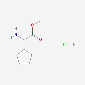 Methyl 2-amino-2-cyclopentylacetate hydrochloride