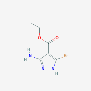 Ethyl 3-amino-5-bromo-1H-pyrazole-4-carboxylate