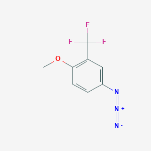 4-Azido-1-methoxy-2-(trifluoromethyl)benzene