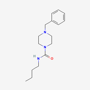 molecular formula C16H25N3O B2749212 N-Butyl(4-benzylpiperazinyl)formamide CAS No. 118133-23-6