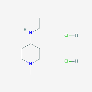 molecular formula C8H20Cl2N2 B2749215 N-ethyl-1-methylpiperidin-4-amine dihydrochloride CAS No. 1864073-65-3