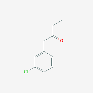molecular formula C10H11ClO B2749496 1-(3-Chlorophenyl)butan-2-one CAS No. 1181404-78-3
