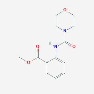 B2749512 Methyl 2-[(morpholine-4-carbonyl)amino]benzoate CAS No. 21282-62-2