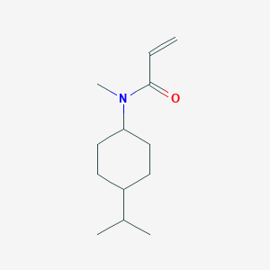 molecular formula C13H23NO B2749698 N-Methyl-N-(4-propan-2-ylcyclohexyl)prop-2-enamide CAS No. 2224362-79-0