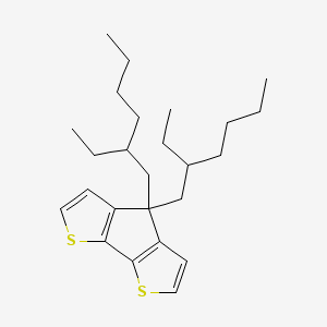 molecular formula C25H38S2 B2750532 7,7-bis(2-ethylhexyl)-3,11-dithiatricyclo[6.3.0.02,6]undeca-1(8),2(6),4,9-tetraene CAS No. 365547-20-2